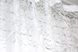Тюль органза з великим принтом колір білий 1047т Фото 6