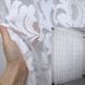 Тюль з тканини жакард колір білий 1213т, Тюль на метраж, Без кріплення, тканина на відріз, Потрібну Вам ширину вказуйте при покупці. (Ширина набирається по довжині рулона.), 2,7 м.