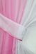 Кухонний комплект (265х170см) шторки з підв'язками колір рожевий з білим 017к 50-020 Фото 3