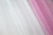 Кухонний комплект (265х170см) шторки з підв'язками колір рожевий з білим 017к 50-020 Фото 5