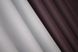 Шторы с ткани блэкаут цвет марсала со светло-серым 014дк (828-826ш) Фото 8