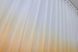 Комплект растяжка "Омбре" из шифона цвет оранжевый с белым 031дк 754т Фото 6