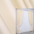Комплект штор із тканини блекаут, колекція "Bagema Rvs" колір кремовий 1293ш
