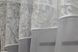 Кухонные шторы (270х170см) с ламбрекеном, на карниз 1-1,5м цвет серый с белым 091к 52-0764 Фото 4