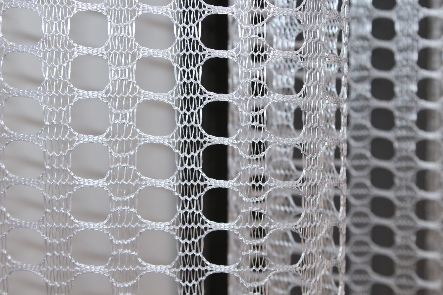 Арка (270х155см) сетка из макраме на кухню, балкон цвет белый 000к 51-168