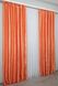 Комплект штор из ткани атлас цвет оранжевый 796ш Фото 5
