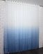 Комплект растяжка "Омбре" из шифона цвет синий с белым 031дк 836т Фото 8