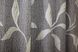 Комплект штор льон рогожка колекція "Корона Марія" колір капучино з золотисто-бежевим 707ш Фото 7