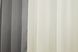 Комплект из шифона "Песочные часы" цвет молочный с серым 001дк (н105-н122) Фото 6