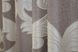 Шторы из ткани лен цвет капучино с бежевым 1359ш Фото 9