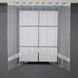 Арка (270х155см) сетка из макраме на кухню, балкон цвет белый 000к 51-168 Фото 1