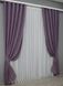 Комплект штор из ткани микровелюр SPARTA цвет лавандовый 837ш Фото 9