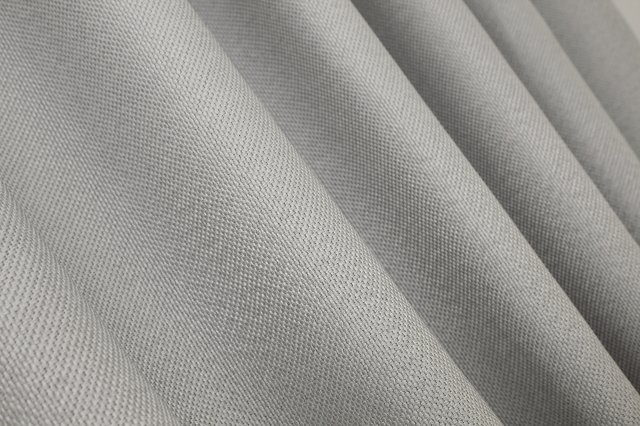 Шторна тканина льон блекаут рогожка колір світло-сірий 867ш