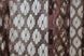 Арка (290х175см) сетка с кружевом, на кухню, балкон цвет коричневый с бежевым 000к 51-157 Фото 4