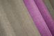 Комбіновані штори з тканини льон колір капучино з рожевим та світло кавовим 016дк (1141-125-113ш) Фото 9