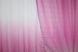 Комплект розтяжка "Омбре", тканина батист, під льон колір рожевий з білим 031дк 504т Фото 4