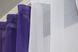 Кухонные шторы (265х170см) на карниз 1-1,5м цвет фиолетовый с белым 017к 50-012 Фото 4
