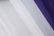 Кухонные шторы (265х170см) на карниз 1-1,5м цвет фиолетовый с белым 017к 50-012 Фото 5