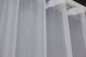 Тюль растяжка "Омбре" из шифона цвет малиновый с белым 749т Фото 7