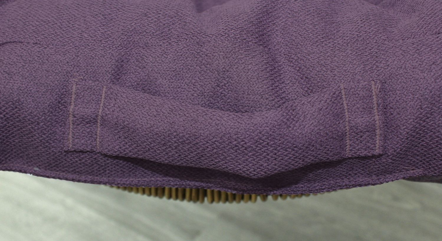 Подушка для стільців (50x50х8 см) "Хіт" колір марсала 84-030
