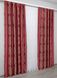 Комплект готовых штор блэкаут цвет красный с бежевым 574ш(А) Фото 5