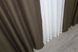 Комплект штор льон-блекаут "Льон Мішковина" колір коричневий 277ш Фото 6