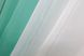 Кухонный комплект (265х170см) шторки с подвязками цвет бирюзовый с белым 017к 50-112 Фото 5