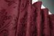 Шторы лён, коллекция "Корона" цвет бордовый 1246ш Фото 5