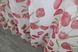 Тюль батист, коллекция "Flora" цвет белый с красним цветочным принтом 1171т Фото 8