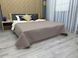 Покрывало двустороннее Decorator Microfiber листья 160х215 см капучино с бежевым (85-080) Фото 5