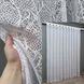 Тюль жакард "Павутинка" колір білий 1561т, Готова тюль з тасьмою (3х2,7 м.), 3,0 м., 2,7 м., 300, 270, 1,5 - 2 м., Тасьма