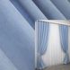 Комплект штор из ткани микровелюр SPARTA цвет голубой 1191ш Фото 1