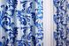 Комплект готових штор з тканини блекаут, колекція "Лілія" колір синій 689ш (Б) Фото 6