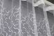 Тюль фатин з вишивкою "Вензель" колір білий 1385т Фото 7