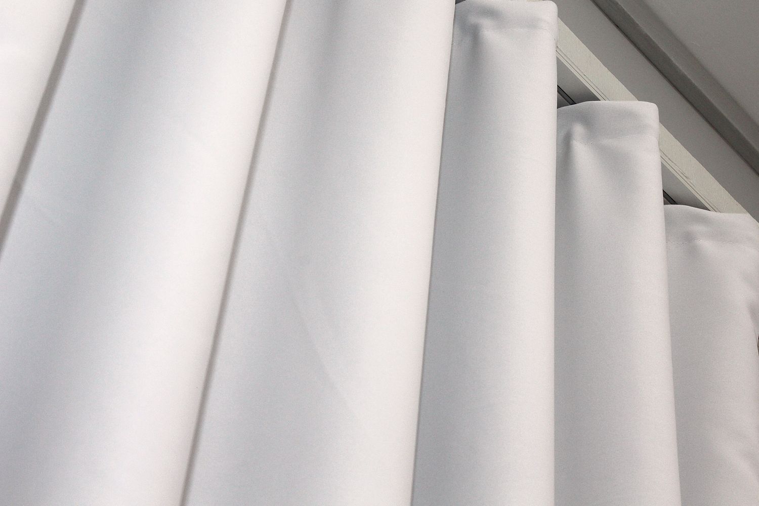 Уцінка! Комплект (2шт 1,5х2,9м) штор із тканини блекаут, колекція "Midnight", колір світло-сірий 1223ш 38-351