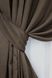 Комплект штор из ткани микровелюр SPARTA цвет коричневый 964ш Фото 4