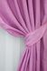 Комплект штор "Льон Мішковина" колір рожевий 125ш Фото 5
