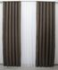 Комплект штор из ткани микровелюр SPARTA цвет коричневый 964ш Фото 3