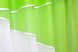Кухонные шторы (280х170см) с ламбрекеном, на карниз 1-1,5м цвет салатовый с белым 091к 52-0255 Фото 4