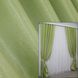 Атласные шторы монорей цвет светло-оливковый 1081ш Фото 1