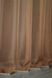 Тюль растяжка "Омбре" из шифона цвет коричневый с белым 751т Фото 8