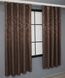 Комплект готовых штор, лен мрамор, коллекция "Pavliani" цвет коричневый 1173ш Фото 4