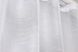 Тюль лен с люрексовой нитью "Мережка" цвет белый 1355т Фото 7