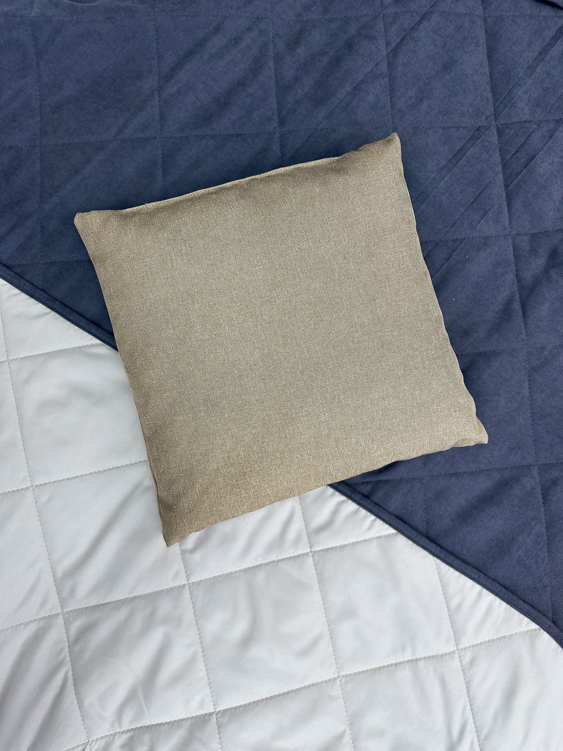 Подушка декоративная Decorator Sawana 40x40х11 см, цвет бежевый (84-054)