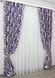 Комплект штор, из ткани блэкаут-софт коллекция "Лилия" цвет фиолетовый 290ш (Б) Фото 3