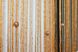 Шторы-нити "Кисея" (1 шт 3х3 м) с люрексом и бусинками цвет помарачевый 61-004