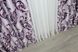 Комплект штор, из ткани блэкаут-софт коллекция "Лилия" цвет фиолетовый 290ш (Б) Фото 7