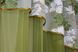 Гардина, (270х170см.) арка на кухню цвет оливковый с белым 036к 59-880 Фото 4