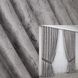 Комплект штор из ткани бархат, коллекция "Афина" Турция цвет светло-серый 1313ш Фото 1