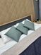 Подушка декоративна Decorator Sawana 40x40х11 см, колір сіро-блакитний (84-058) Фото 7